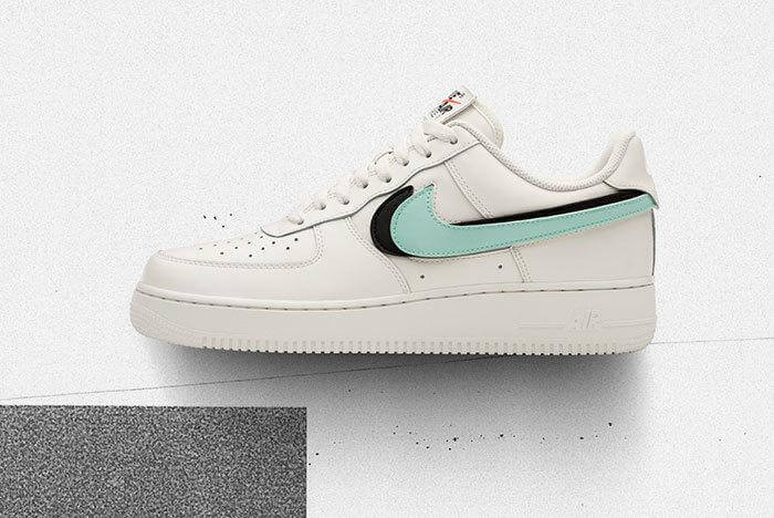 Nike Air Force 1 Reflective Swoosh Pack - Sneaker Freaker