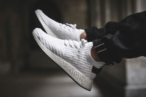 NMD: R2 White Primeknit - LaceSpace