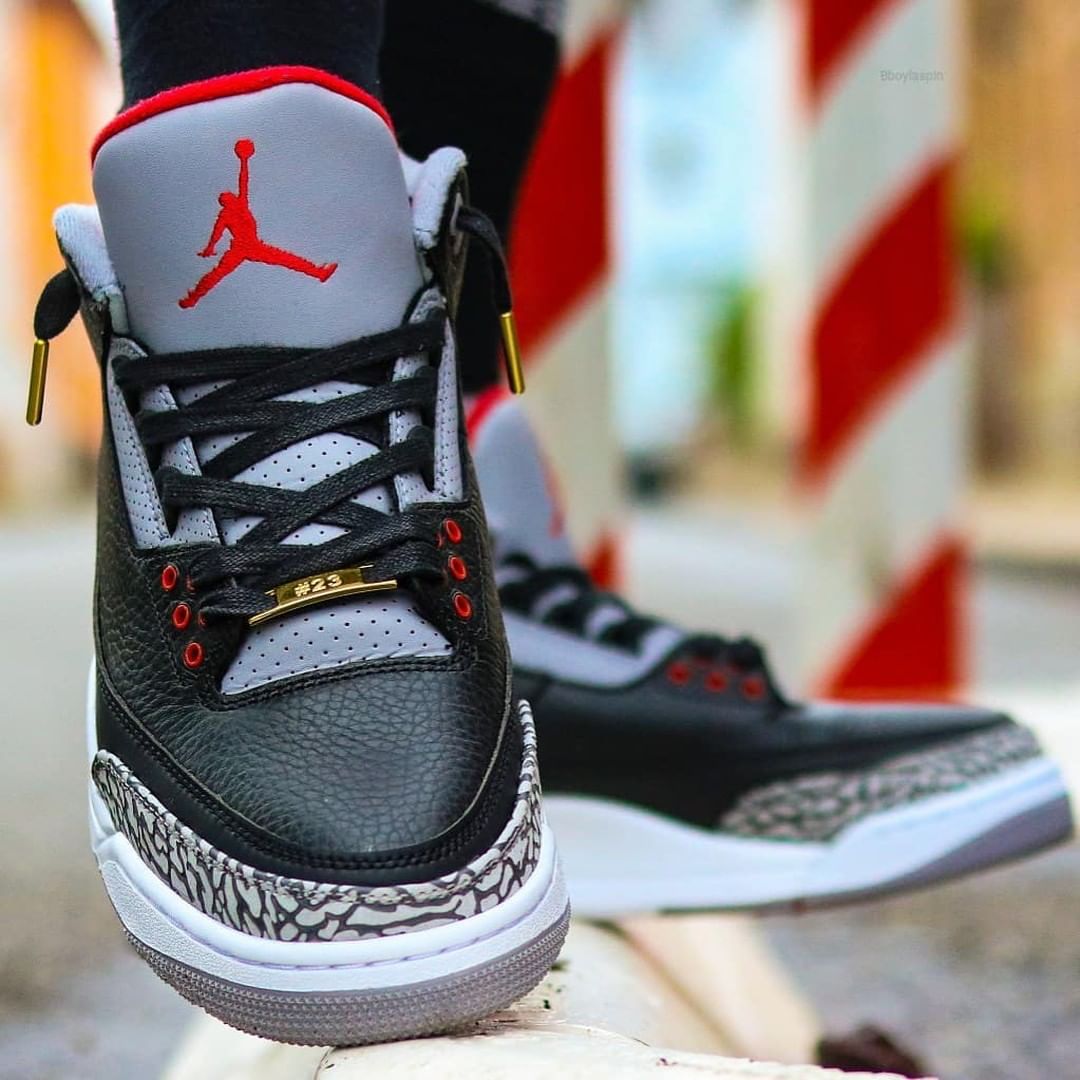 Jordan Three Shoelaces - Sneaker laces for Jordan 3 - LaceSpace