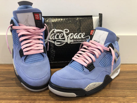 Air Jordan Flat Replacement Laces - Light Pink (Inspired By Travis Scott Collab)