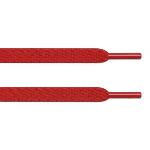 Red Flat Laces - Essentials Collection