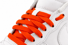 Bright Orange Flat Laces - Essentials Collection