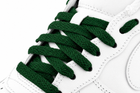Pine Green Flat Laces - Essentials Collection