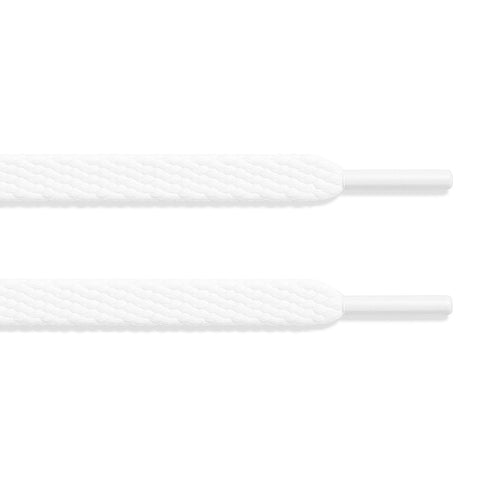 White Flat Laces - Essentials Collection
