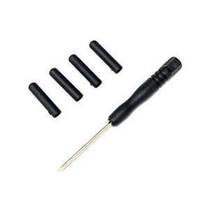 Aglet Kit - Black - Screw On - Aglet Kit - LaceSpace