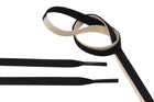 Air Jordan Laces - Two Tone - Black/Off White - Flat Laces - LaceSpace