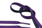 Air Jordan Laces - Two Tone - Purple/Navy - Flat Laces - LaceSpace