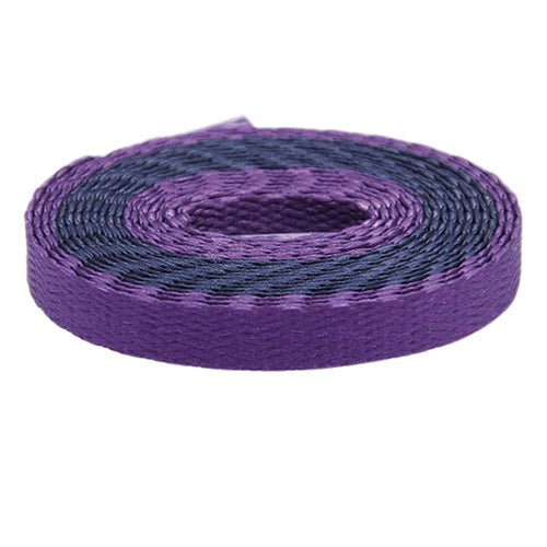Air Jordan Laces - Two Tone - Purple/Navy - Flat Laces - LaceSpace