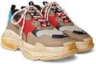 Balenciaga Triple S Replacement Laces - White & Red - Rope Lace - LaceSpace