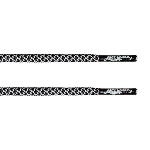 Black/3M Reflective Classic Rope Lace - Rope Lace - LaceSpace