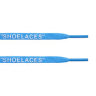 Blue - "SHOELACES" inspired by OFF-WHITE x Nike- Flat Laces - Flat Laces - LaceSpace
