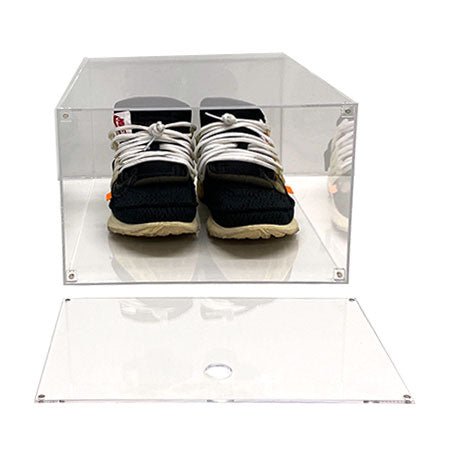 Drop Front Premium Sneaker Display Case | Acrylic - Sneaker Case - LaceSpace