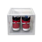 Extra Large - Magnetic Front Door Sneaker Display Cases | Clear - 10 Pack - Sneaker Case - LaceSpace