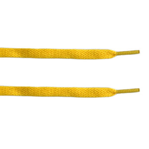 Gold Flat Laces - Essentials Collection - Flat Laces - LaceSpace