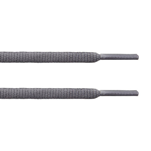 Grey Oval Laces - Essentials Collection - Oval Laces - LaceSpace