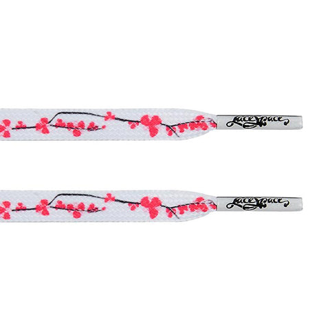 Japanese Sakura Cherry Blossom Laces - Flat Laces - LaceSpace