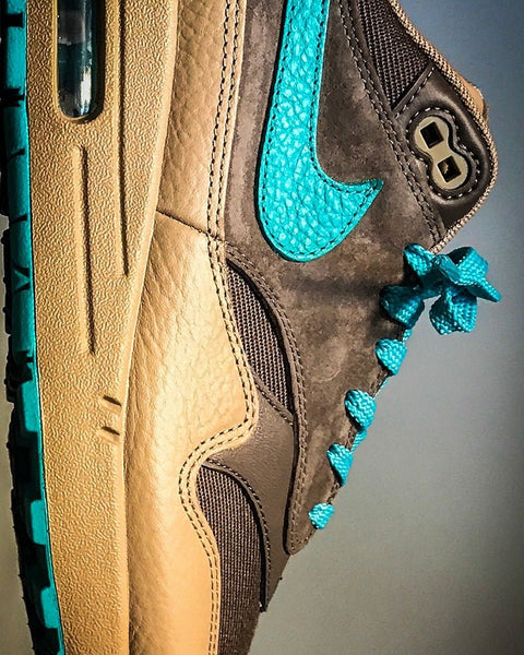 Light Blue/Cove Flat Lace - Flat Laces - LaceSpace