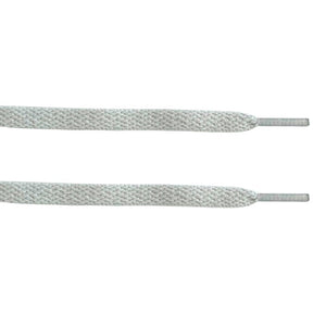 Light Grey Flat Laces - Essentials Collection - Flat Laces - LaceSpace