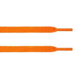 Orange Flat Laces - Essentials Collection - Flat Laces - LaceSpace