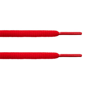 Red Oval Laces - Essentials Collection - Oval Laces - LaceSpace