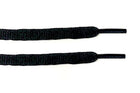 SB Dunk Thick Oval Laces - Black - Oval Laces - LaceSpace