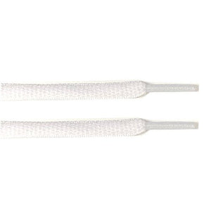 SB Dunk Thick Oval Laces - White - LaceSpace