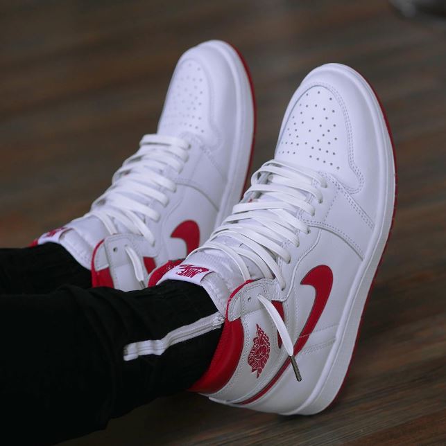 White Leather Laces - Gold Aglet - Leather Laces - LaceSpace