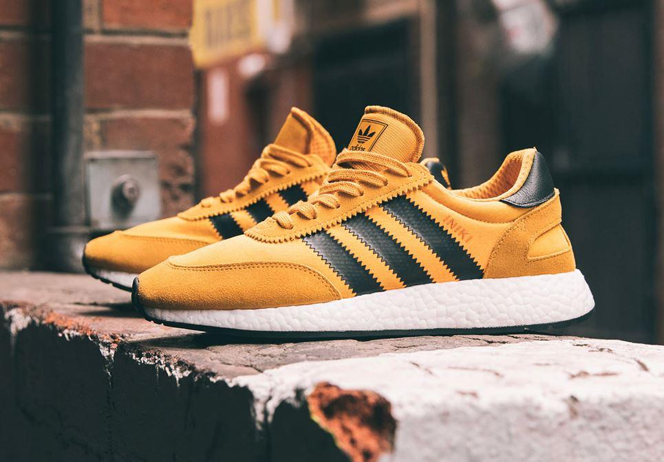 adidas Iniki Runner: Goldenrod - LaceSpace