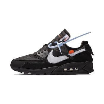 Nike X Off White Air Max 90 Black & Desert Ore - LaceSpace