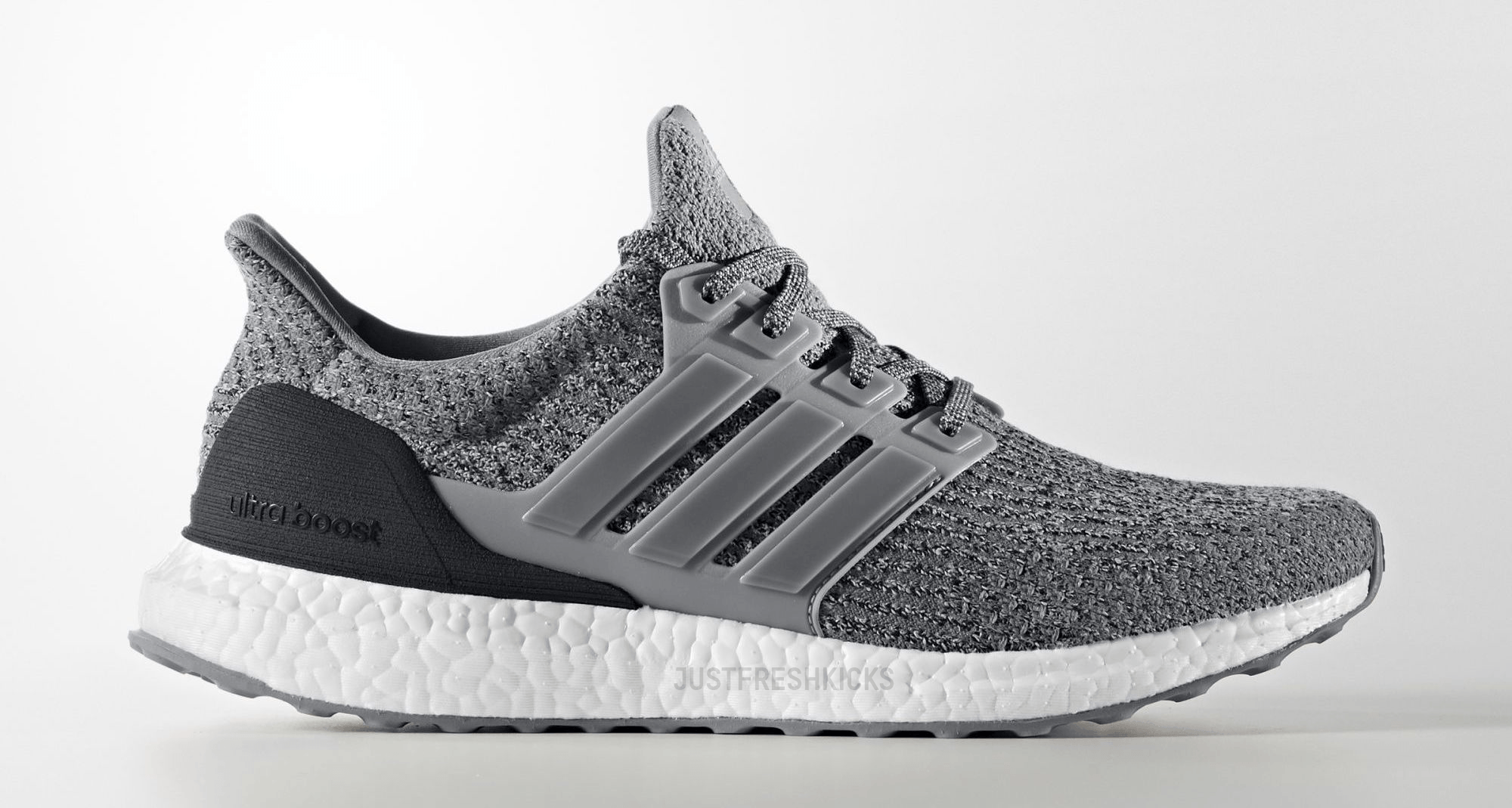 Swapping out Shoe Laces: adidas Ultra Boost Grey 3.0 - LaceSpace