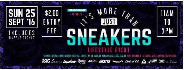 The Kickz Stand presents – ‘I.M.T.J.S: It’s More than Just Sneakers’ - LaceSpace