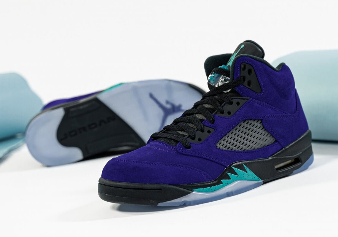 Where to Buy Air Jordan 5 "Alternate Grape" Shoelaces - LaceSpace