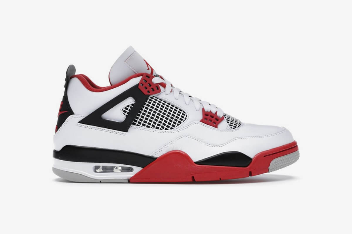 Where to Buy Nike Air Jordan 4 Fire Red 2020 Shoelaces - LaceSpace