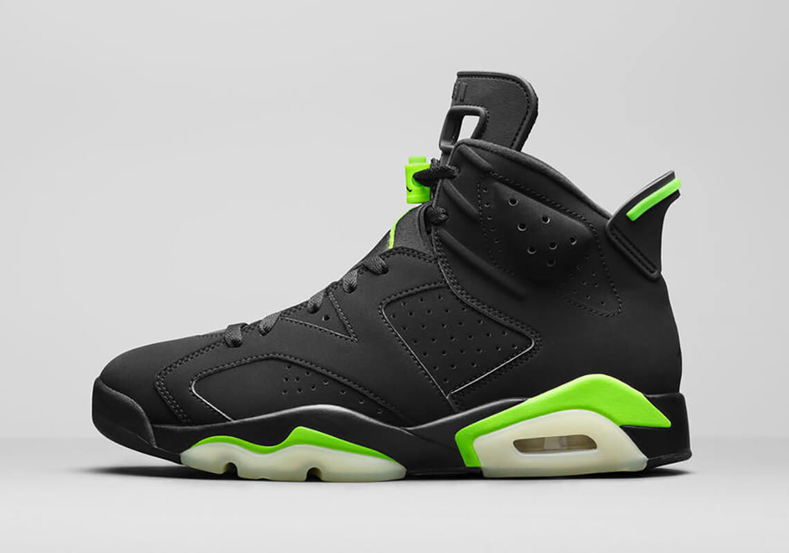Where to Buy Nike Air Jordan 6 Electric Green Laces - LaceSpace