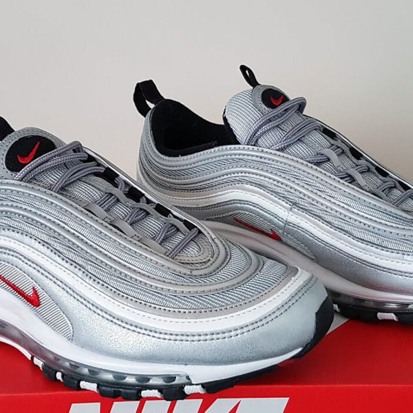 Nike air max 97 white shoelaces Clearance