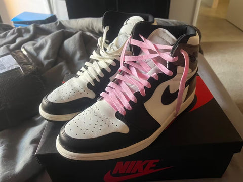 Air Jordan Flat Replacement Laces - Light Pink (Inspired By Travis Scott Collab)
