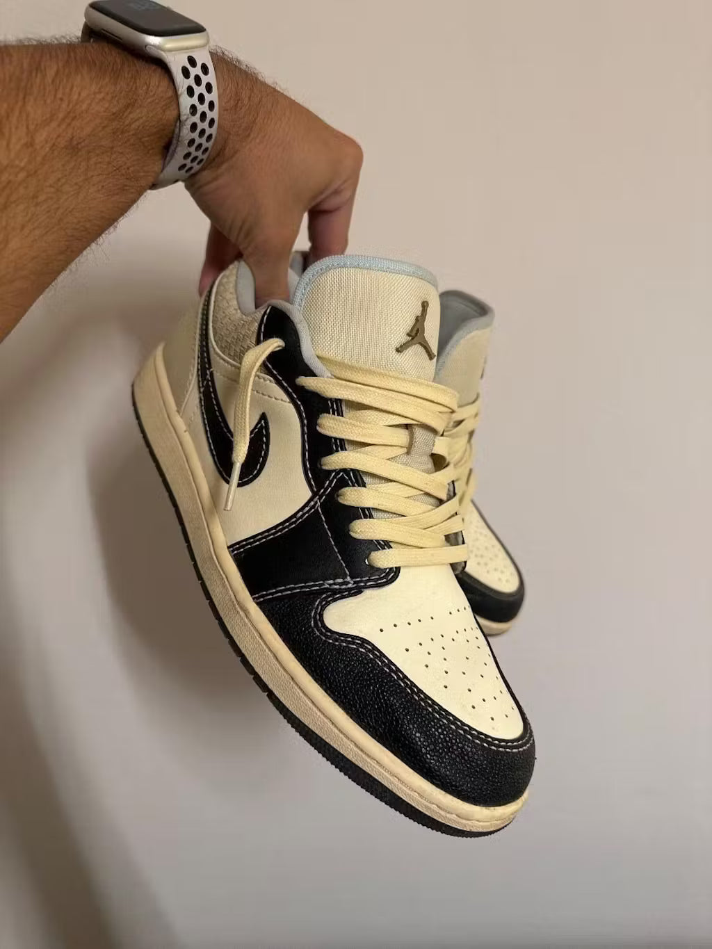Air Jordan Waxed Replacement Laces Off White Cream- Travis Scott