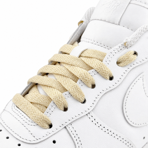 Off White Flat Laces - Essentials Collection