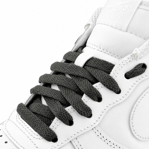 Grey Flat Laces - Essentials Collection
