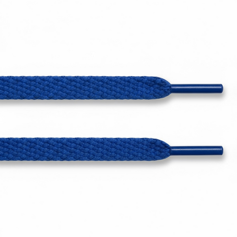 Blue Flat Laces - Essentials Collection