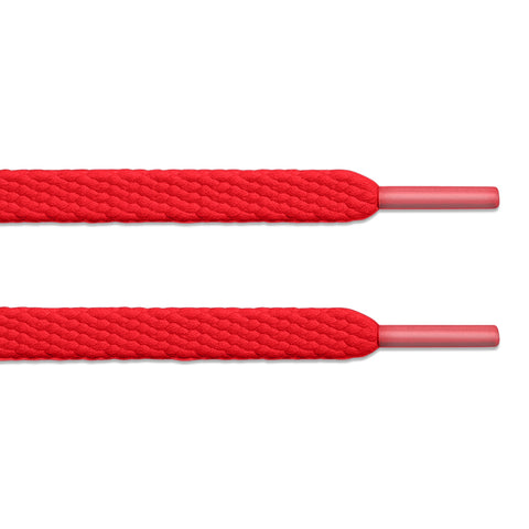 Red Flat Laces - Essentials Collection