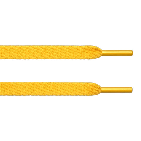 Gold Flat Laces - Essentials Collection