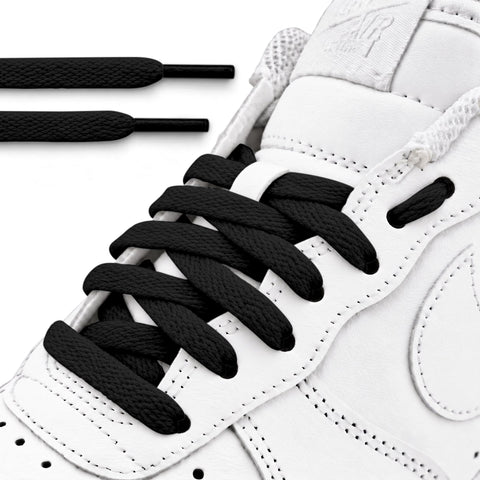 Black Flat Laces - Essentials Collection