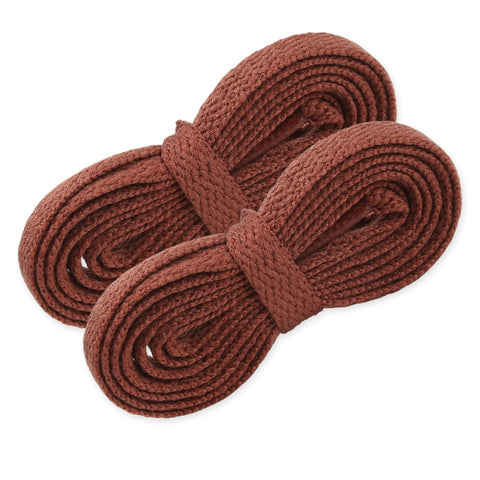 Brown Flat Laces - Essentials Collection