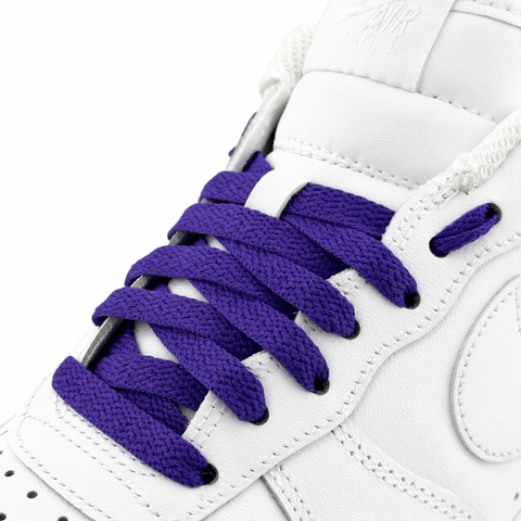 Purple Flat Laces - Essentials Collection