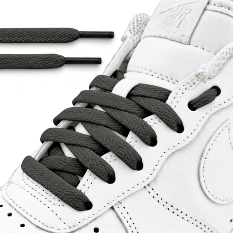 Grey Flat Laces - Essentials Collection