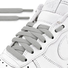 Light Grey Flat Laces - Essentials Collection