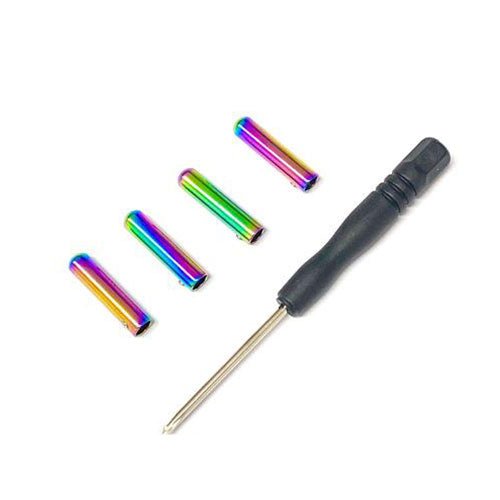 Aglet Kit - Iridescent- Screw On - Aglet Kit - LaceSpace