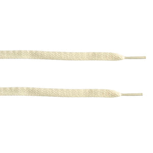 Air Jordan Flat Replacement Laces - Cream - Flat Laces - LaceSpace