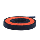 Air Jordan Laces - Two Tone - Black/Orange - Flat Laces - LaceSpace